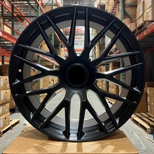 22 Gle Amg Style Satin Black Wheels Rims Fits Mercedes Benz Ml Ml350 Ml550