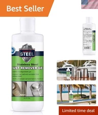 Heavy-Duty Industrial Use Rust Stain Remover for Metal Surfaces Including Sta...