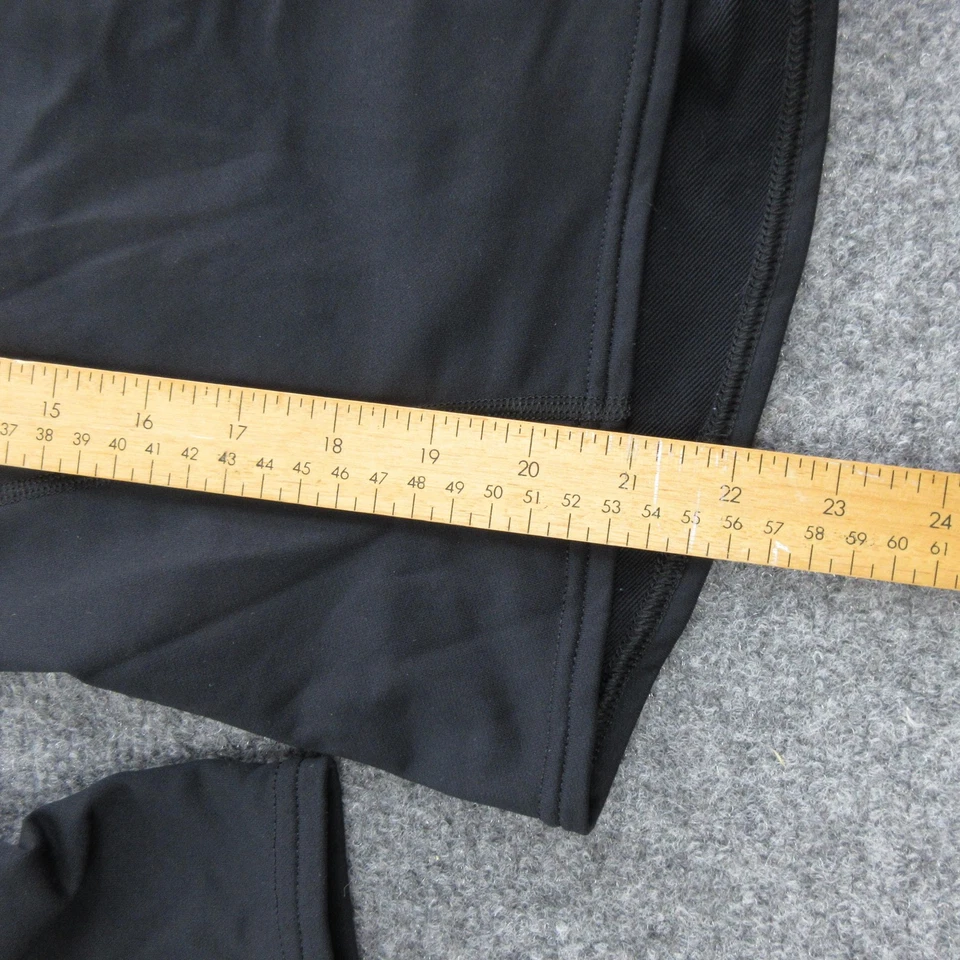 Pullover Patagonia Mujer Mediano Negro Cuarto Cremallera Hecho en EE. UU. Elástico Correr Foto 4 de 4