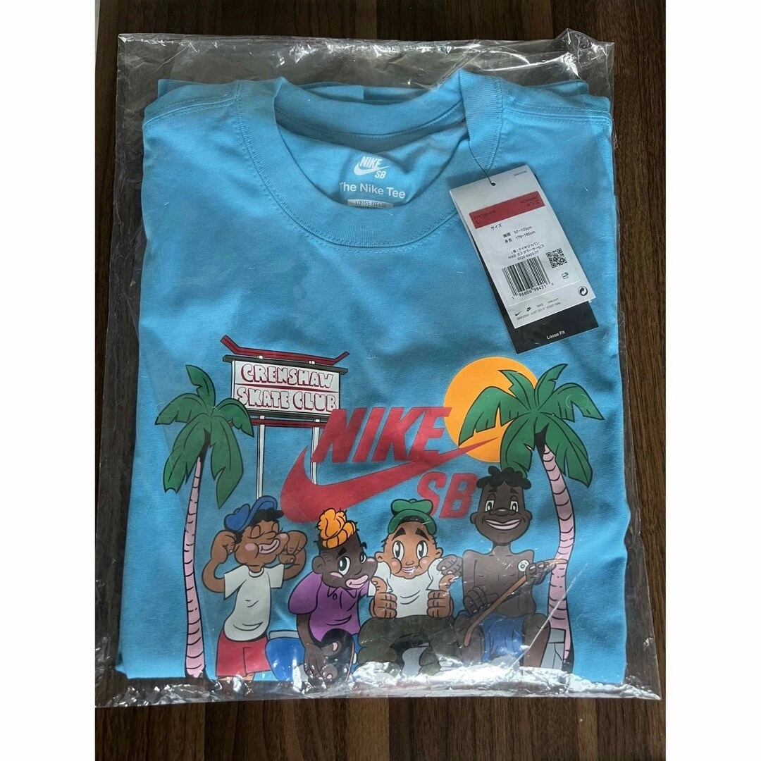 Nike SB Crenshaw Skate Club T shirts Blue L US M Men s The Nike