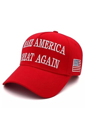 Baseball Cap for Trump 2024 45-47 MAGA Hat Make America Great Again with US Flag
