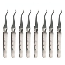 10 Orthodontic Lingual Bracket  Buccal Tube Holder Tweezers Ortho Dental Pinzas