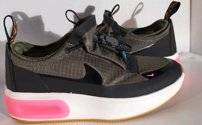 Size 6.5 - Nike Air Max Dia Winter Cargo Khaki Pink ** NO BOX INCLUDED **