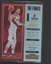 JUSUF NURKIC 2017-18 PANINI CONTENDERS PLAYOFF THE FINALS TICKET #61  /99