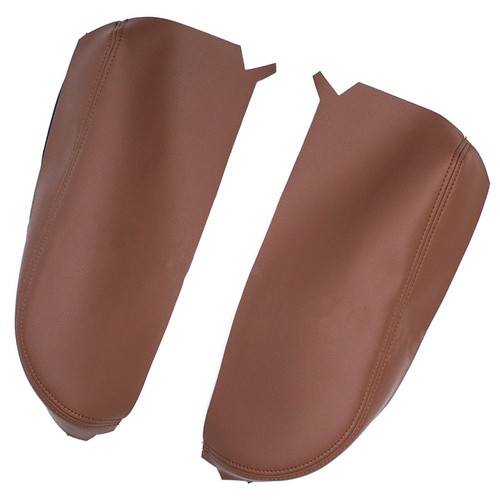 2 PCS Car Leather Center Console Lid Armrest Cover For Acura MDX 2007-13 - Picture 5 of 11
