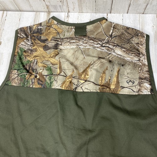 Real Tree Northwest Territory Camo Hunting Vest Mens Size L. X10 - Picture 7 of 8