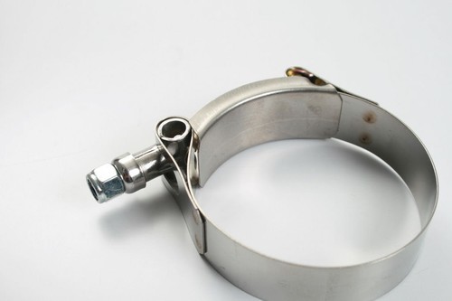 T-Bolt Stainless Clamps For Car Hose Pipe Plumbing 3.39-3.7inch / 86-94mm 2pcs - Picture 3 of 7