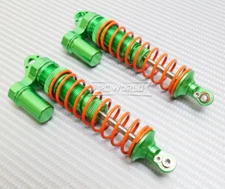 For Traxxas SHOCKS Suspension Metal PIGGYBACK 100mm Slash Stampede RUS4102RL-G