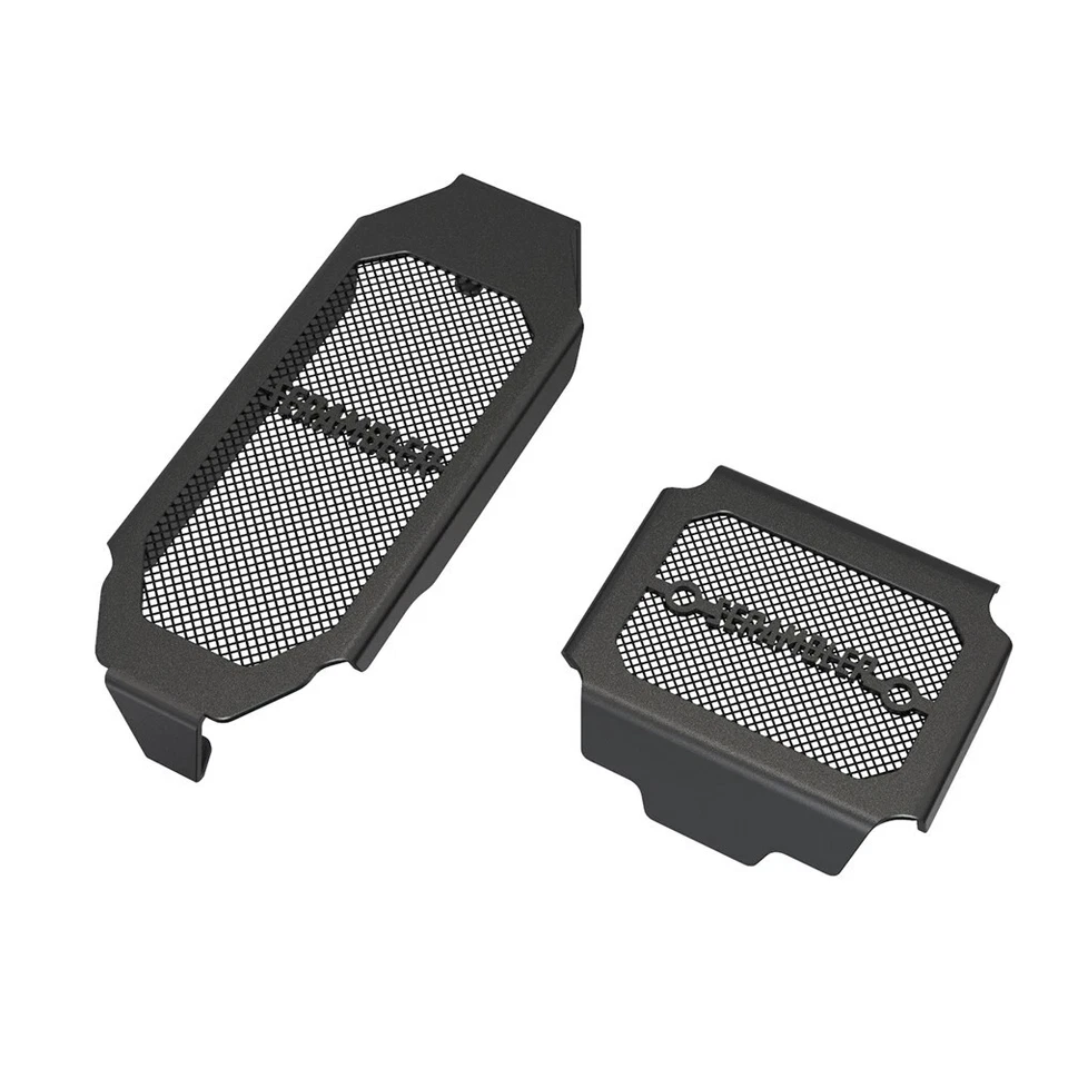 Protector de radiador para Ducati Scrambler 800 2015-2023 2024, aleación de aluminio, negro Foto 2 de 4