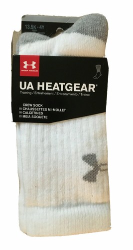UNDER ARMOUR Boys Socks TRAINING/CHARGED/RESISTOR/PERFMNCE; YS=13.5-4 or YL =1-4 - Picture 7 of 18