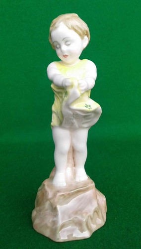 ROYAL DOULTON - AQUÍ ESTOY UN NIÑO PEQUEÑO - PROTOTIPO COLORWAY - HN4428. - Imagen 4 de 10