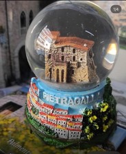 palla di vetro con neve Pietragalla