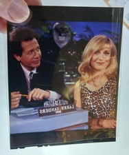 LARRY SANDERS SHOW GARRY SHANDLING TERI GARR 1993 HBO PRESS KIT TRANSPARENCY