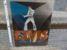 Elvis Presley Vintage Foil Carnival Mirror Art 8" x 10" Photo SUPER RARE