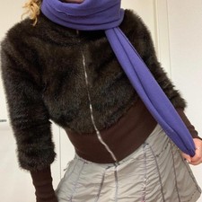 Morgan De Toi Faux Fur Jacket