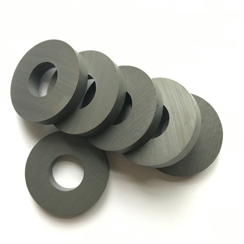 1x Ferrit Magnet Ring Magnete Durchmesser 30/32/35/40 mm Permanent Schwarz Rund - Bild 5 von 9