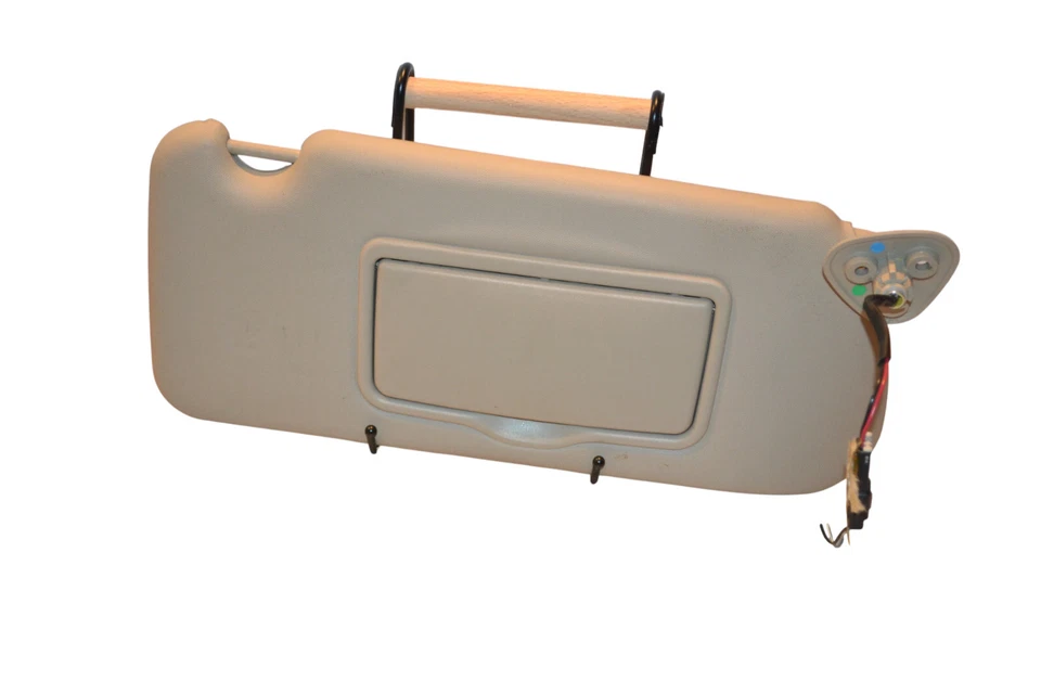 Cadillac SRX 2004-2009 parasol conductor pasajero con espejo OEM beige Foto 3 de 4