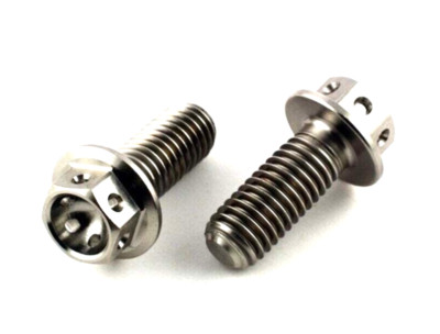 SL1000 Falco 1999-2005 Titanium Rear Brake Caliper Mount Bolts CROSS DRILL
