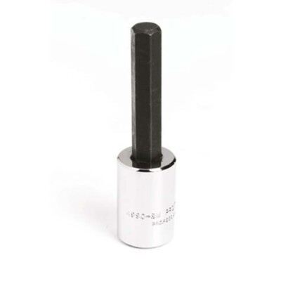 Proto J4990-9M 3/8'' Drive 9 mm Standard Full Polish Metric Hex Bit Socket