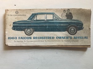 Ford Falcon Manual 1963