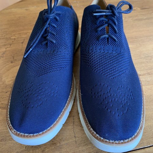 Men’s Nautica Fabric Oxfords Navy blue / White Soles Size 12 M - Picture 5 of 12