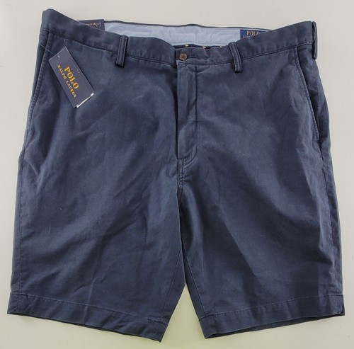NWT Polo Ralph Lauren Ink Navy $85 Classic Fit Big Tall Shorts 10" Inseam 40 T