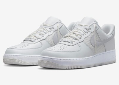 Men's Nike x Slam Jam Air Force 1 Low “Triple White” DX5590 Men's Nike x Slam Jam Air Force 1 Low “Triple White” DX5590