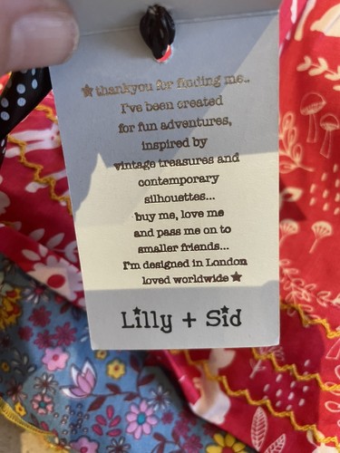 BNWT Lilly+ Sid Girls Pretty Reversible Woodland/ Floral Skirt Age 4-5 Years - Picture 4 of 9