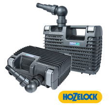 HOZELOCK AQUAFORCE SUBMERSIBLE GARDEN POND FILTER PUMP WATERFALL FISH KOI FLOW