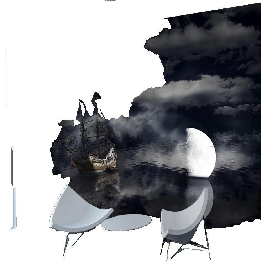 Rollos y hojas de papel tapiz vintage/retro para sala de estar