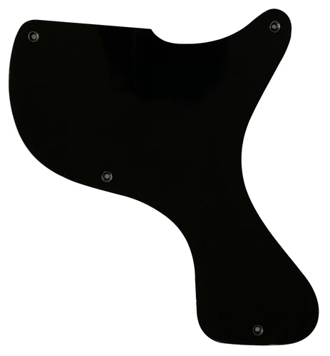 For Gibson Les Paul Junior 1958 Guitar pickguard Scratch Plate 1 Ply Black
