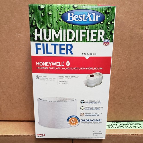 BestAir Extended Life Replacement Paper Wick Humidifier Filter, Single Pack - Picture 2 of 5