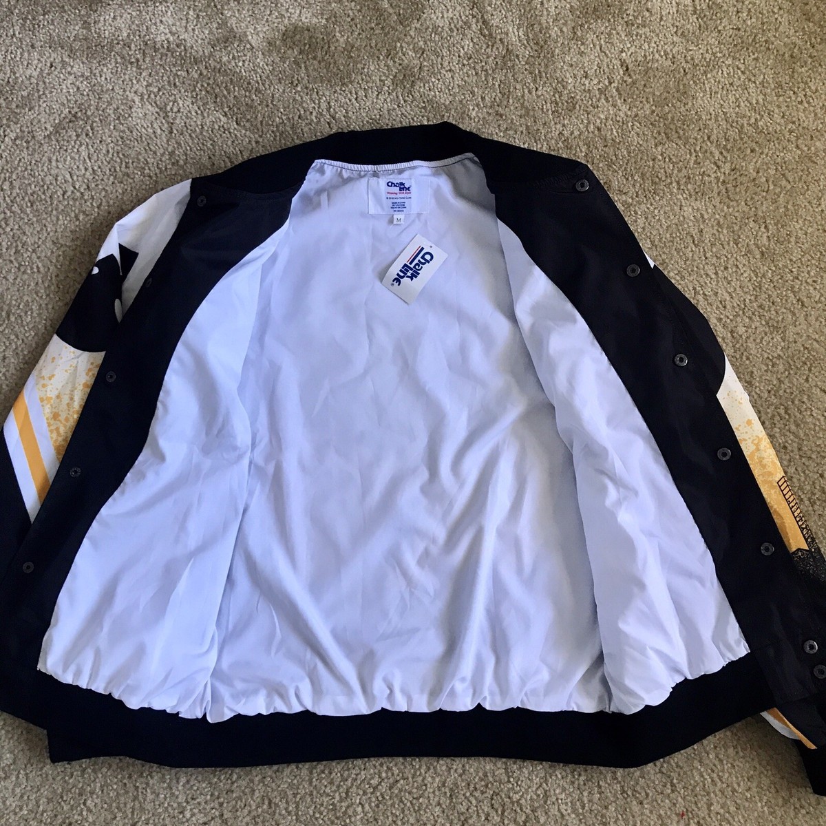 🔴 Wu-Tang Jacket Size Medium Chalk Line NWT Rza Gza Rihanna