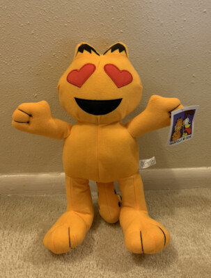 garfield emoji face plush