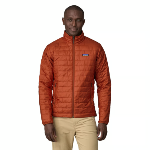 Brand New NWT - Patagonia Nano Puff Jacket for Men, Small - Burnished Red - Picture 2 of 3