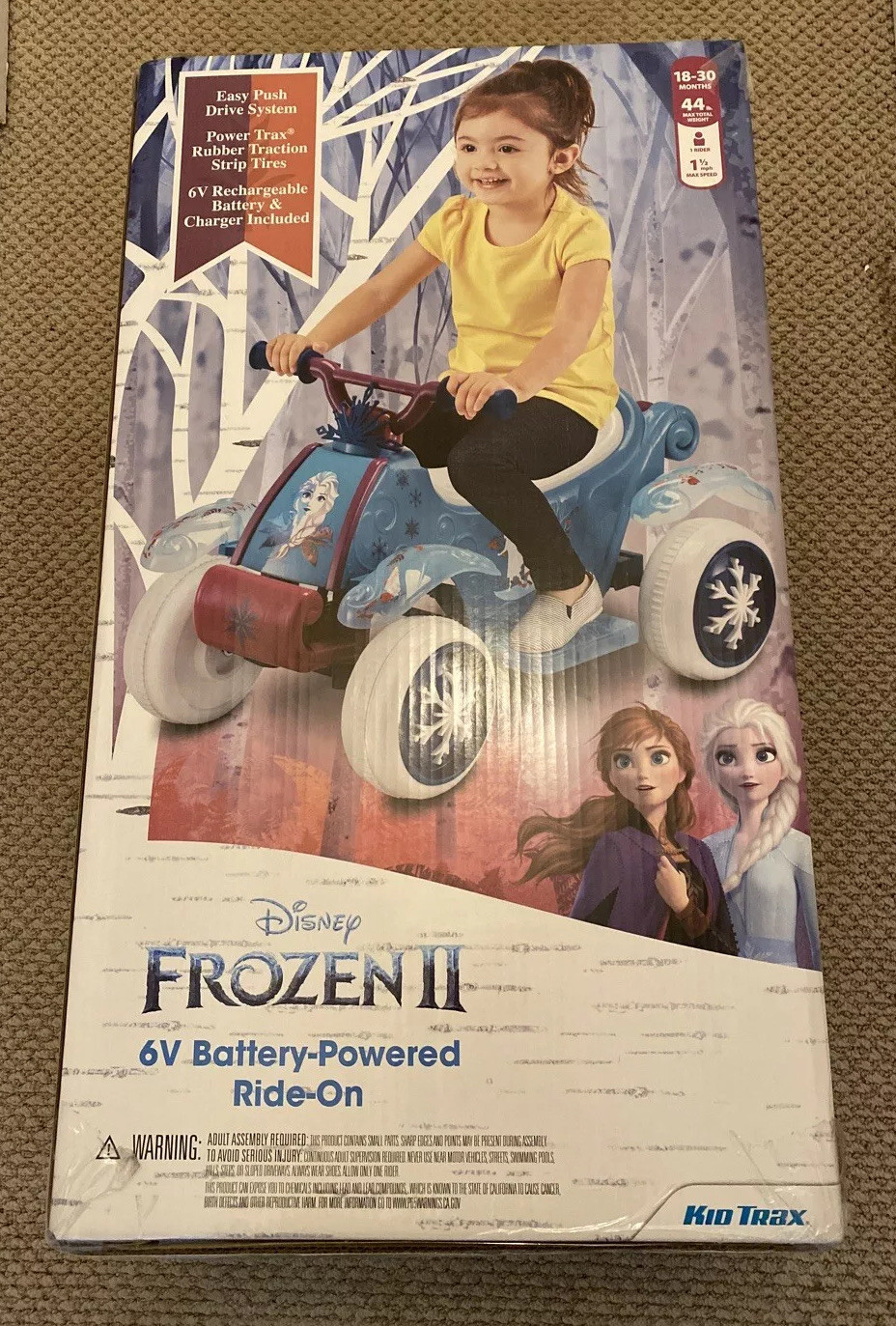 kid trax frozen jeep