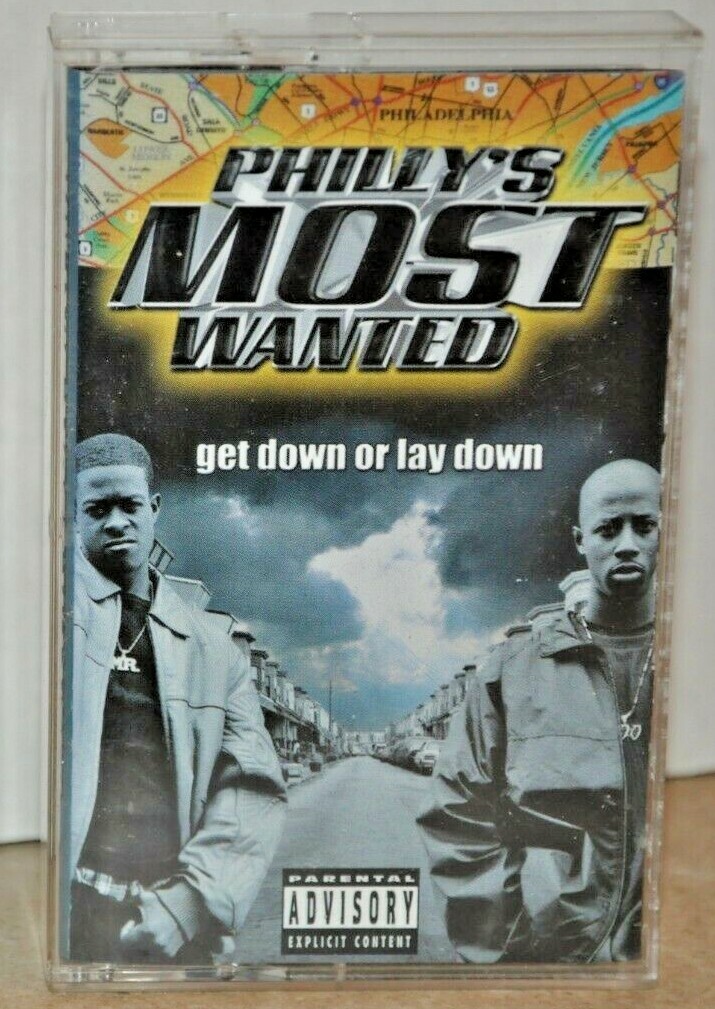 Philly's Most - Wanted Get Down or Lay Down 2001, Rap Cassette
