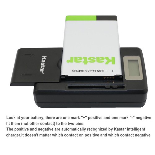 Kastar BL-5C Battery Charger for Nokia BL-5C NGM BL-OS4 Alcatel 3BN67330AA 8232 - Picture 6 of 13