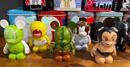 Disney Vinylmation 3" Urban Serie 6 Set Completo di 11 - NO CHASER - Foto 3 di 4