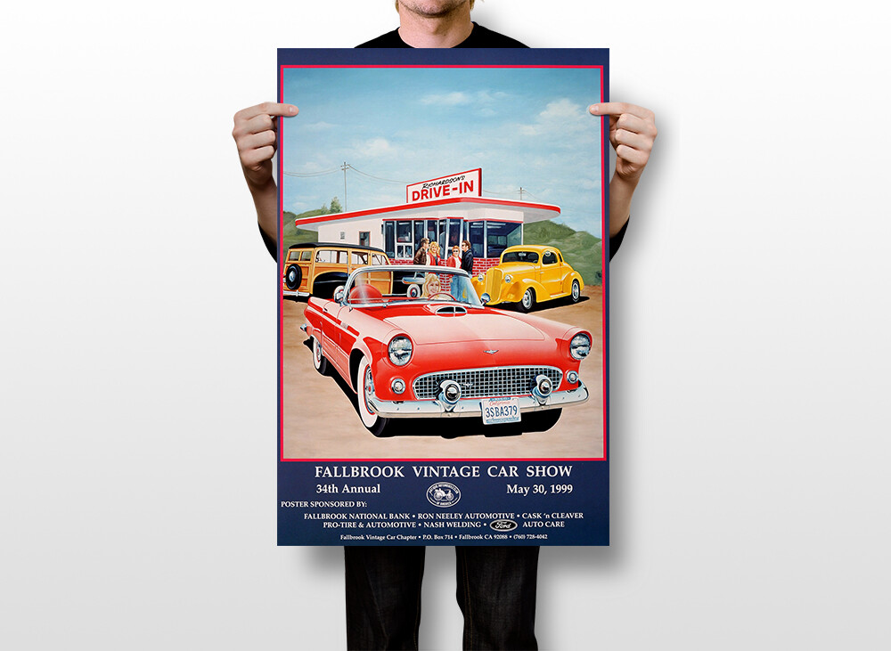 FORD　VintagePoster Vintage Replica Tin Metal Sign poster Ford Truck Built tough