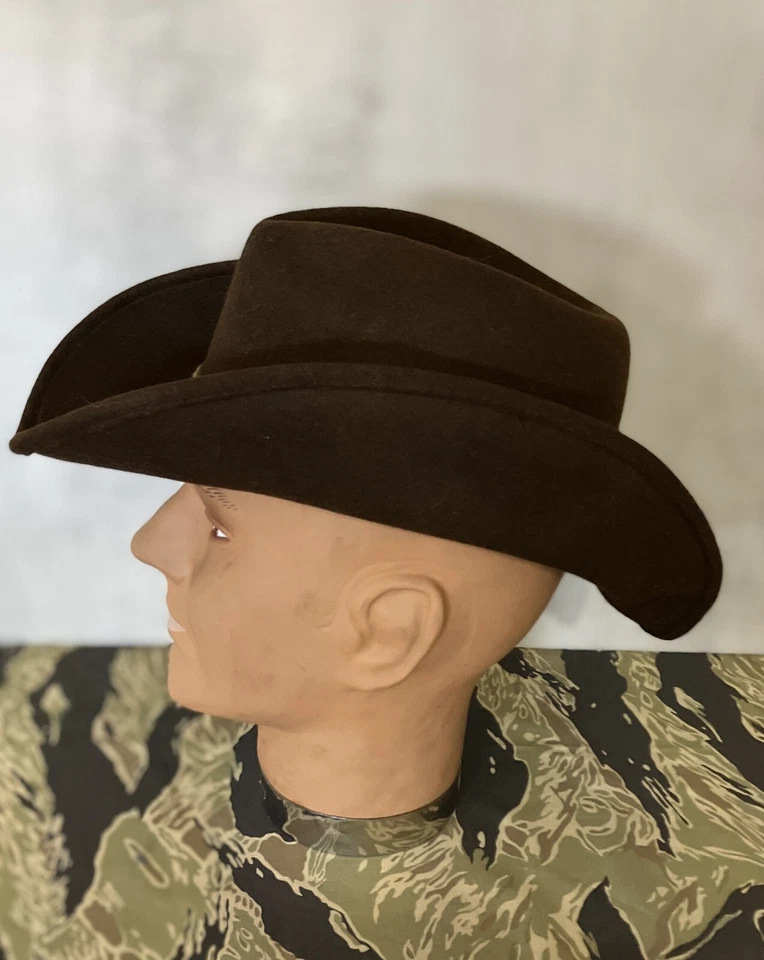 Vintage Lite Felt Cowboy Hat Size Medium - Image 4 of 4