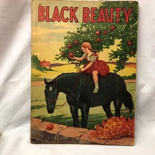 Vintage Black Beauty Childrens Book by Saalfield Publishing
