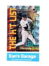 2022 Panini Donruss Baseball Trea Turner The Hit List Vector foil Insert THL-1