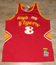 Rucker High Flyers #8 1978 Harlem Stall & Dean $220 Basketball Jersey Men 3XL