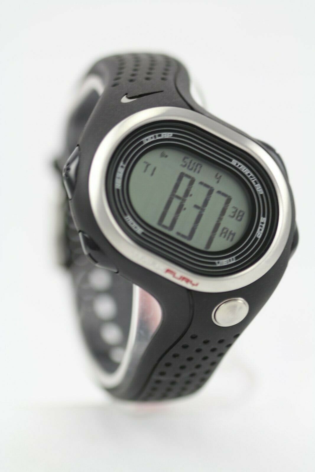 Celda de poder transacción Especial Nike Triax Fury 100 Super Running Watch Black Wr0139-001 100-lap  Chronograph for sale online | eBay