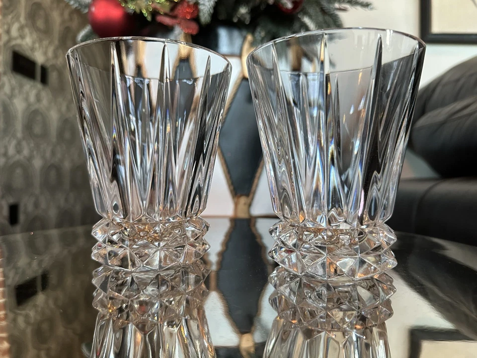 Set Of 5 Rosenthal Oleg Cassini Blossom Double Old Fashioned Glasses - Dscntnd - Image 2 of 4