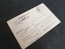 WW2 British Prisoner of War Postcard from Stalag VIIIB Lamsdorf in Silesia 1944