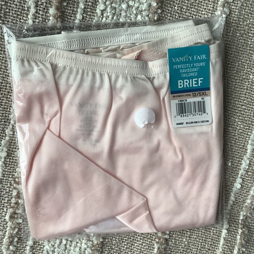 ** NEW** 4 Pair Of Vanity Fair 100% Nylon Brief Underwear Panties Sz 12/5xl - Picture 3 of 4