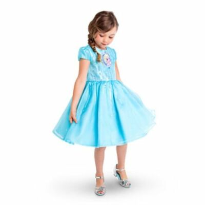 strapless open back dress The Frozen Ice Queen Birthday Dress – Cora and Violet