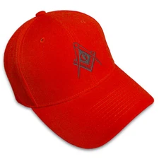 Baseball Cap Mason Gray Thread Embroidery Dad Hats for Men & Women 1 Size